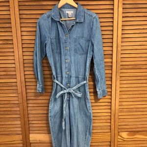 Outerknwon Stretch Denim Jumpsuit